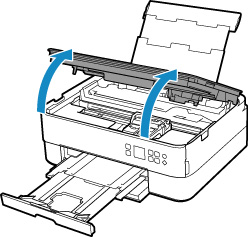 Canon : PIXMA Manuals : TS5300 Series : Paper Is Jammed Inside Printer